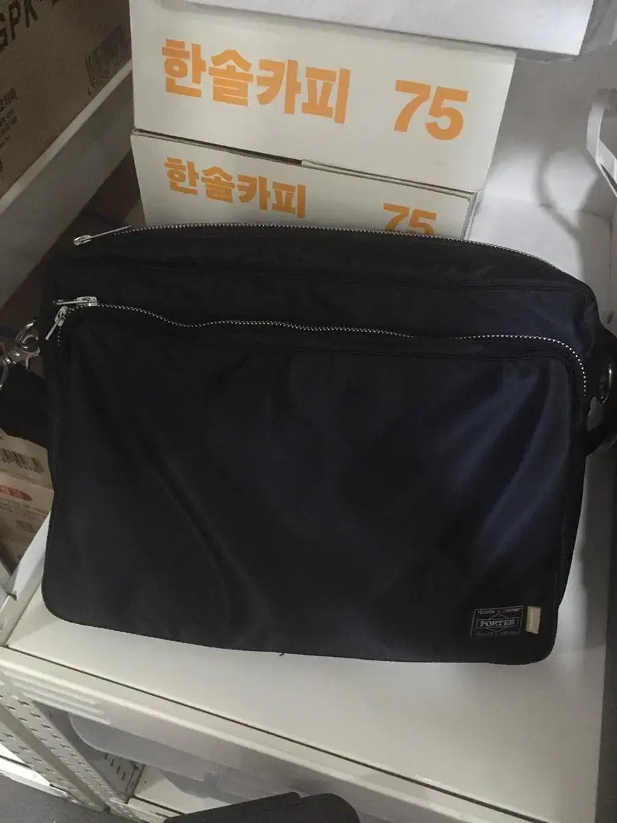 porter jjjjound passport bag M navy | 브랜드 중고거래 플랫폼, 번개장터